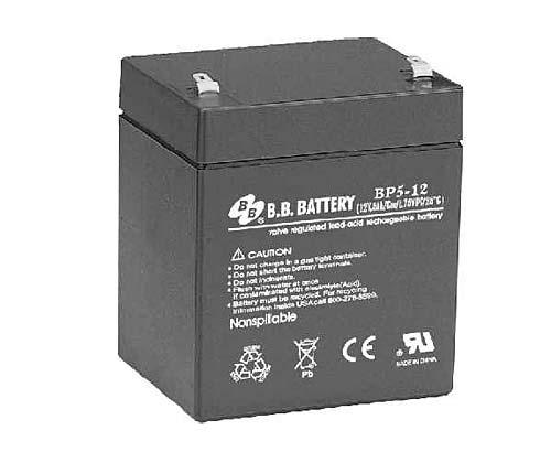 аккумулятор 12в 5а.ч bp 5-12 b.b. battery от BTSprom.by