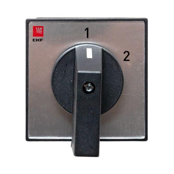  Переключатель кулачковый ПК-1-53 3П 32А "1-2" EKF pk-1-53-32 фото в каталоге от BTSprom.by