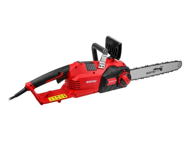 пила цепная электрическая wortex ec 4024-1 sf шина 40.5 см (16"), 3/8" lp, 1.3 мм (2400 вт, бескл. натяж. цепи, тормоз выбега цепи) 1333448 от BTSprom.by