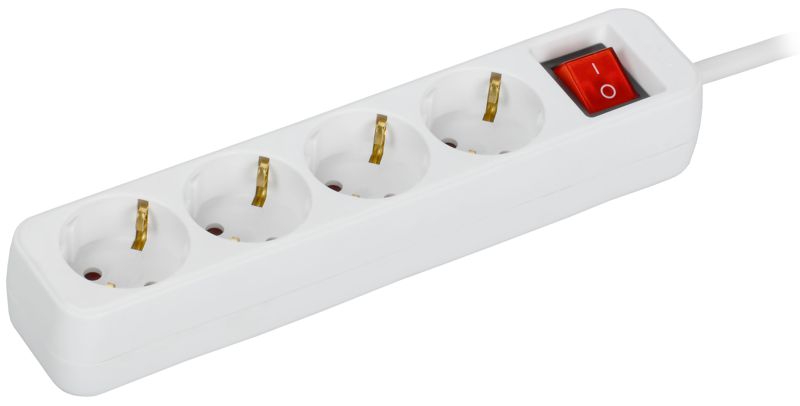 удлинитель 4х5м 16а у04к пвс 3х1.5 бел. uma iek um-yp10-16-04-05-zk-k01 от BTSprom.by