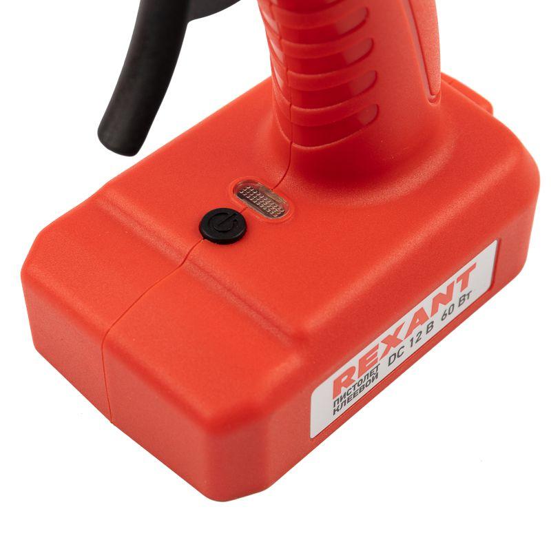  Пистолет клеевой 60Вт d11мм "ЭКСПЕРТ" аккумуляторный коробка Rexant 12-1553 фото в каталоге от BTSprom.by