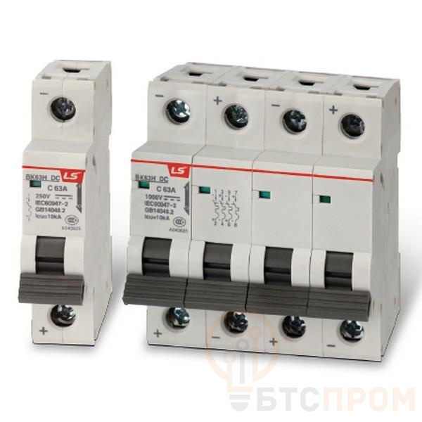 Выключатель автоматический модульный 1п C 6А 10кА BK63H-DC 250VDC LS Electric 626055000 фото в каталоге от BTSprom.by  Выключатель автоматический модульный 1п C 6А 10кА BK63H-DC 250VDC LS Electric 626055000 фото в каталоге от BTSprom.by