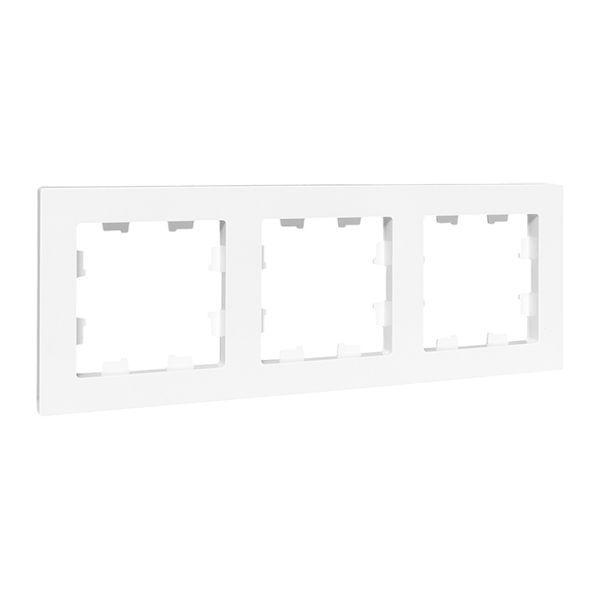 рамка 3-м эпика пластик бел. ekf up1-fpw-03 от BTSprom.by