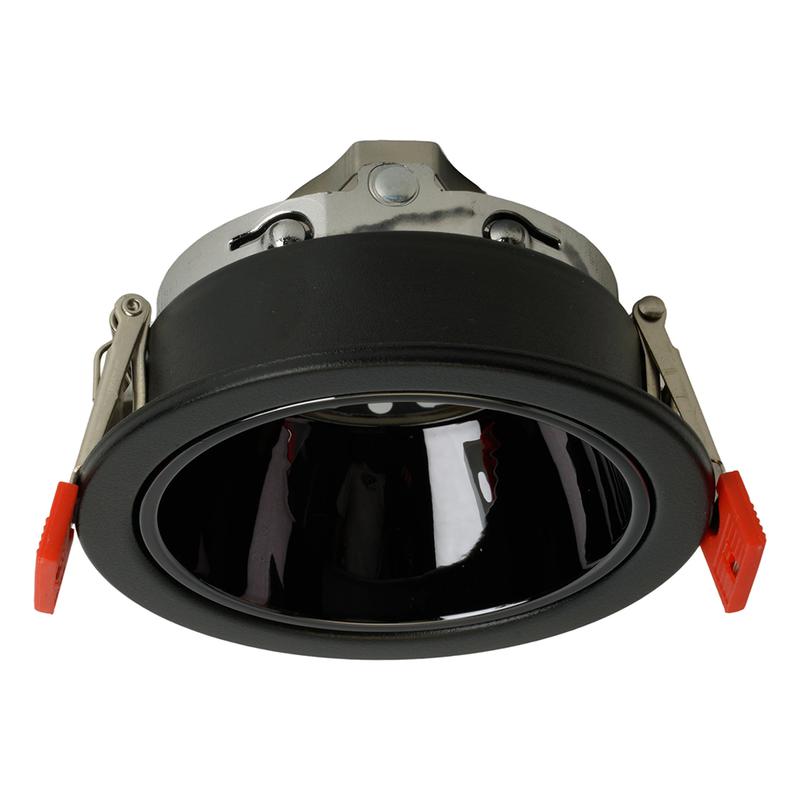 светильник потолочный встраиваемый mr16 g5.3 черн. + черн. хром dl3102 feron 51402 от BTSprom.by