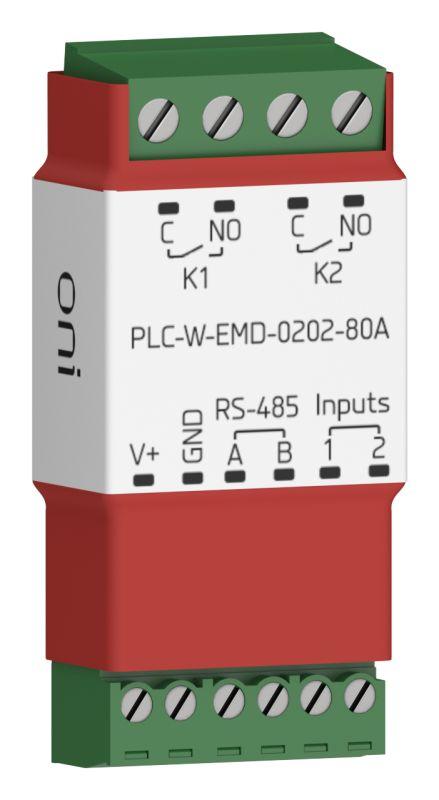 расширение коммутирующее 2 di 2 do макс. п. ток 80а плк w. oni plc-w-emd-0202-80a от BTSprom.by