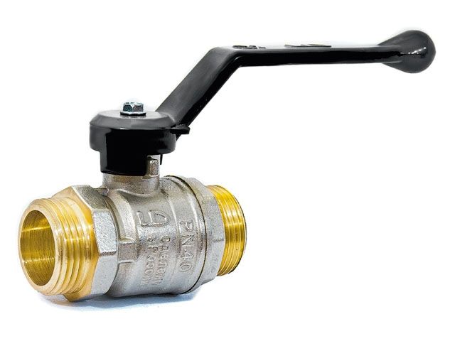 кран шаровый 3/4" нар.-нар. ручка pn40, ld ld.47.305.20 от BTSprom.by