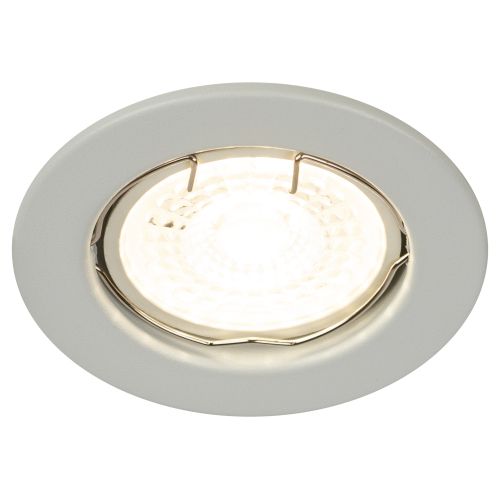  Светильник встраиваемый штампованный ST1 SWH MR16 GU5.3 бел. матов. Эра Б0059740 фото в каталоге от BTSprom.by