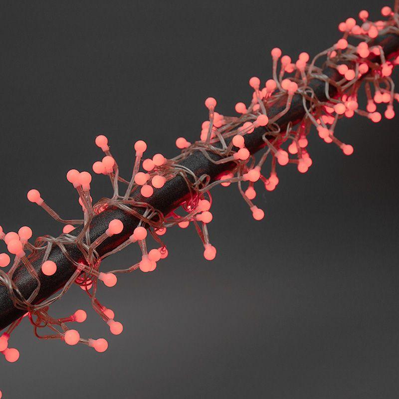  Гирлянда светодиодная "Мишура LED" 6м 576LED красн. 35Вт 220-240В IP20 провод ПВХ прозр. Neon-Night 303-612 фото в каталоге от BTSprom.by