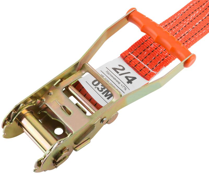  Ремень для крепления груза храповый механизм 196мм лента 50ммх10м 2000/4000кг FIT 64922 фото в каталоге от BTSprom.by