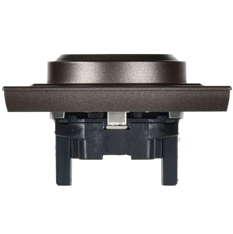  Розетка 2-м СП BRITE РС12-3-БрТБ 16А в сборе с заземл. без защ. шторок бронза IEK BR-R21-16-K45-F фото в каталоге от BTSprom.by