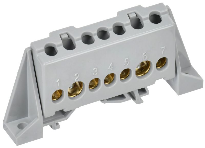 шина l "фаза" в комб. изол. "стойка" 8х12-7-ср tekfor iek tf-nn20-07-dp-k03 от BTSprom.by