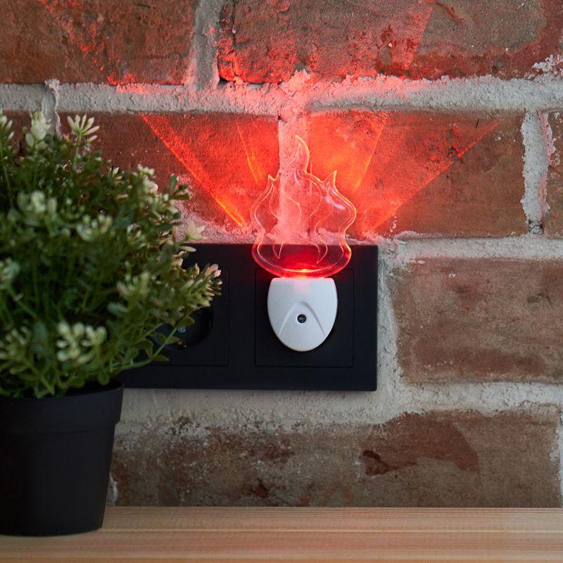  Ночник светодиодный ФАКЕЛ ХАМЕЛЕОН мультиколор 7 цветов 230В Rexant 75-0319 фото в каталоге от BTSprom.by