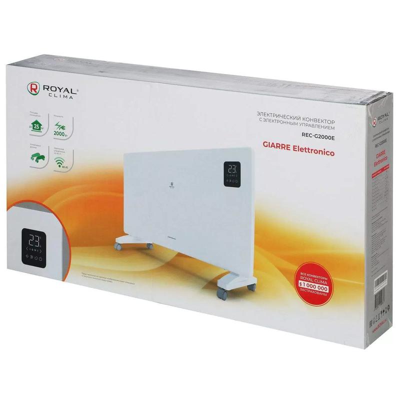  Конвектор электрический REC-G2000E ROYAL Clima НС-1437854 фото в каталоге от BTSprom.by