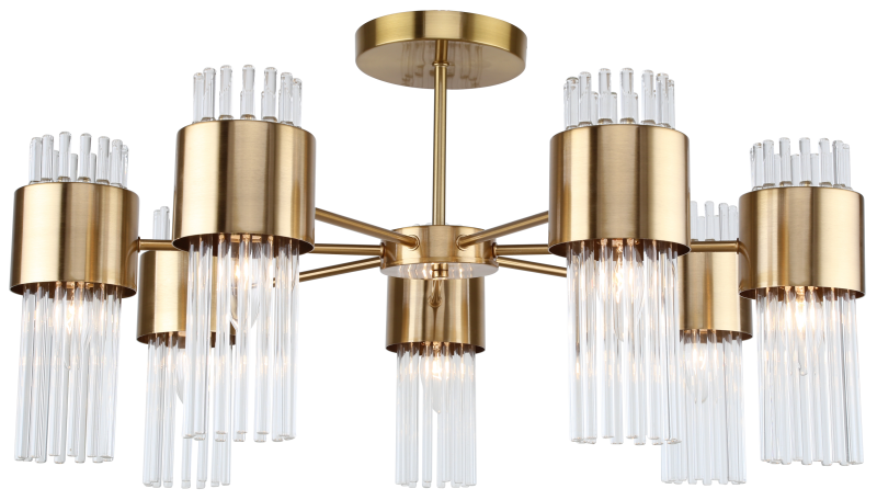 люстра donna 3149-307 7хe14 40вт модерн rivoli б0055535 от BTSprom.by