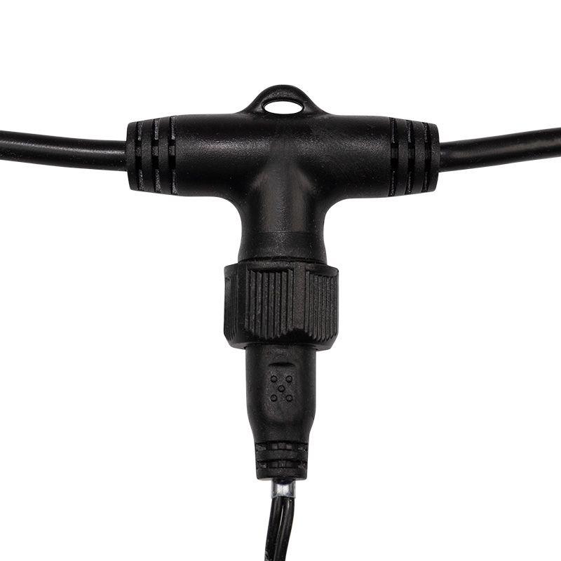  Гирлянда светодиодная "LED ClipLight" 3 нити х20м 399LED красн. 25Вт 24В IP65 свечение с динамикой с трансф. Neon-Night 323-302 фото в каталоге от BTSprom.by