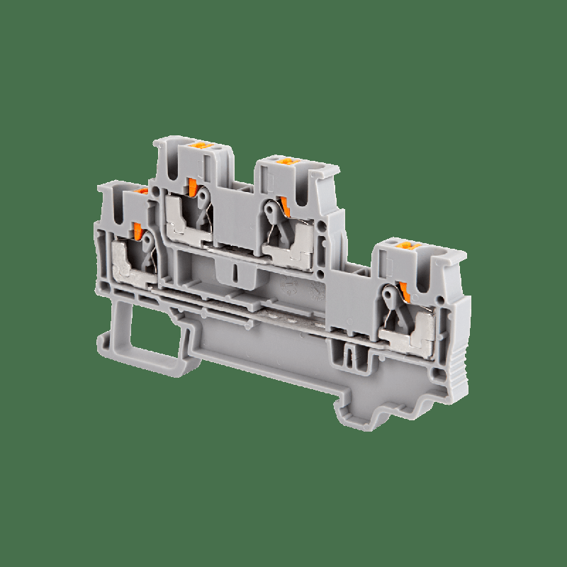 клемма push-in двухуровневая 2.5кв.мм mtp-d2.5 овен 136791 от BTSprom.by