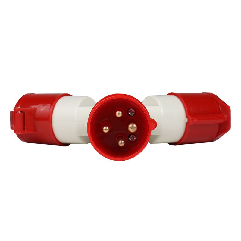  Адаптер силовой трехлучевой 1013 14 16А 6h 380AC 3P+PE IP44 КЭАЗ 235598 фото в каталоге от BTSprom.by