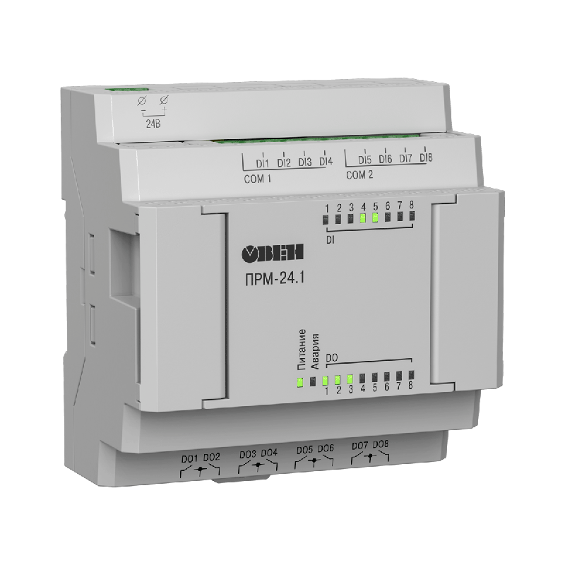 модуль расширения дискретного ввода прм-220.4 овен 140434 от BTSprom.by