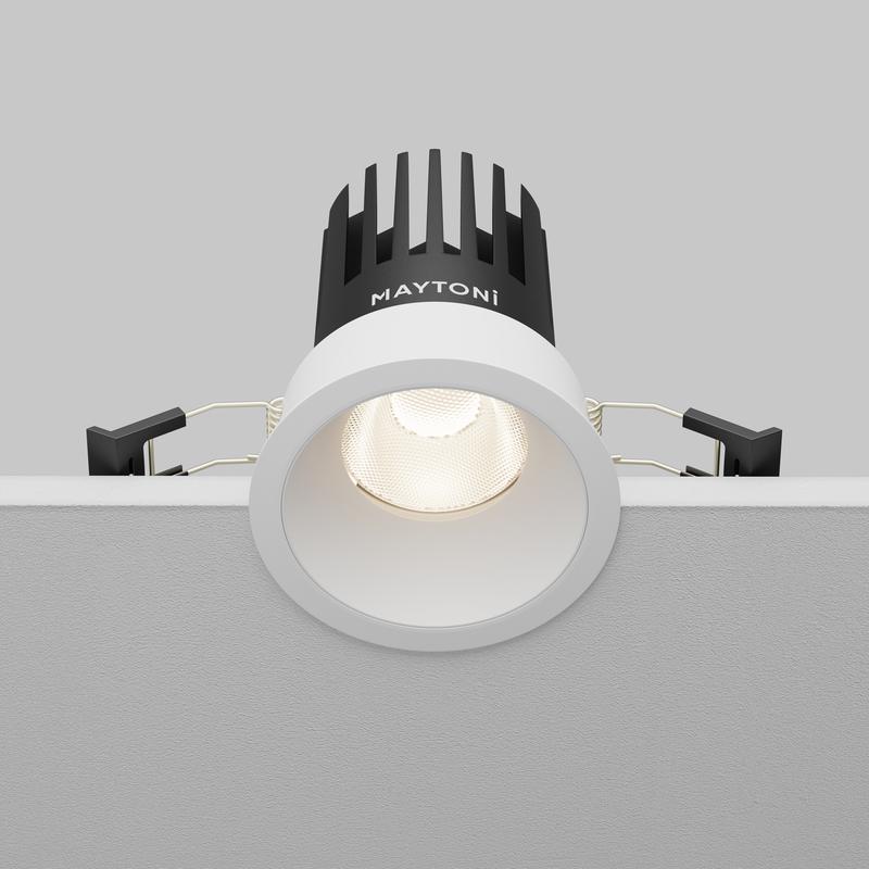  Светильник Dip 15Вт 4000К 50град. встраив. Maytoni DL117-15W-4K-W фото в каталоге от BTSprom.by