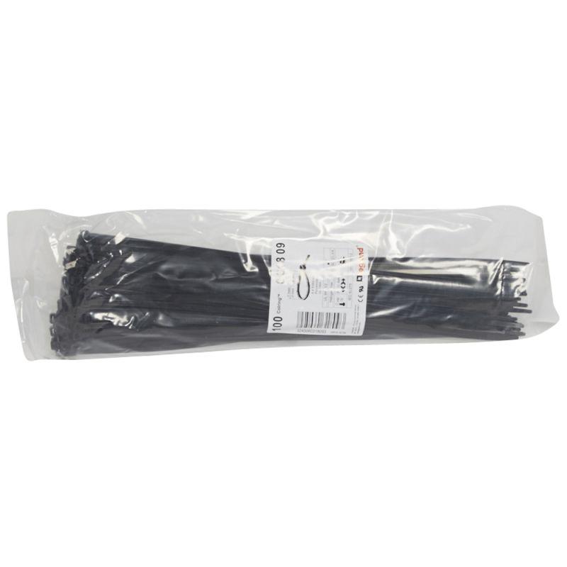 хомут кабельный colring 4.6х360 черн. (уп.100шт) leg 031809 от BTSprom.by