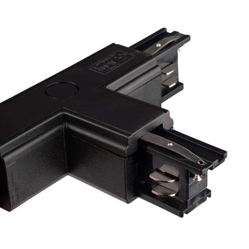  Аксессуар к шинопроводу трехфазному 3P PTR CT-BL R/INT правый внешний Pro+ черн. JazzWay 5063273 фото в каталоге от BTSprom.by