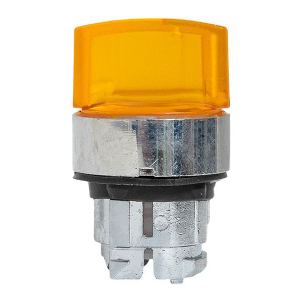  Механизм переключателя исполнительный XB4 IP65 на 3 положения возвратный без фиксации с подсветкой с короткой ручкой желт. EKF XB4BD3L-Y-65 фото в каталоге от BTSprom.by