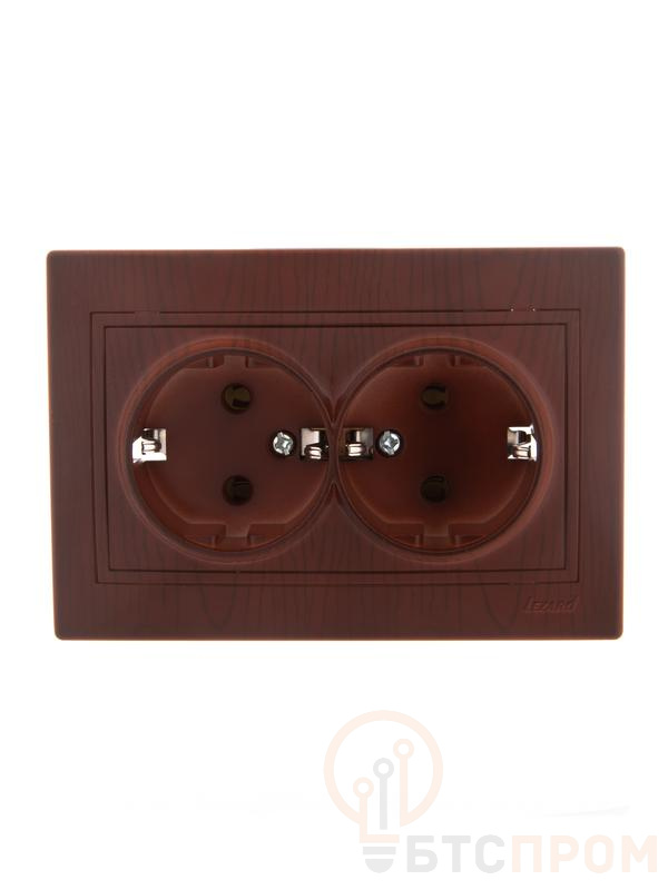 Розетка 2-м СП Mira 16А IP20 с заземл. керамика вишня LEZARD 701-0601-127 фото в каталоге от BTSprom.by  Розетка 2-м СП Mira 16А IP20 с заземл. керамика вишня LEZARD 701-0601-127 фото в каталоге от BTSprom.by