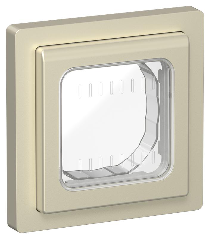 рамка 1-м сп flite рпро-1-55-флш ip55 шампань iek fi-m10-32-55-k37 от BTSprom.by