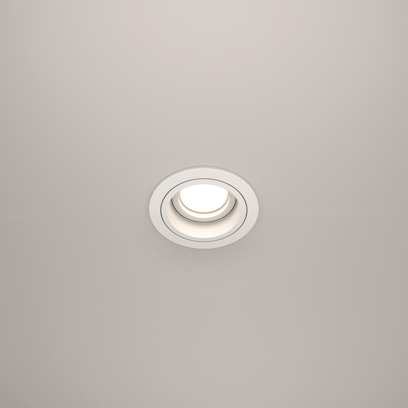  Светильник Atom 10Вт GU10 встраив. Maytoni DL025-2-01W фото в каталоге от BTSprom.by