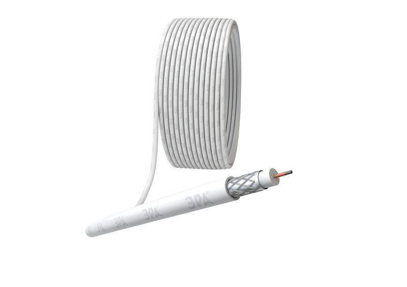 кабель коаксиальный rg-6u ccs/оплетка al 48проц. pvc simple 75ом бел. (м) эра б0044596 от BTSprom.by