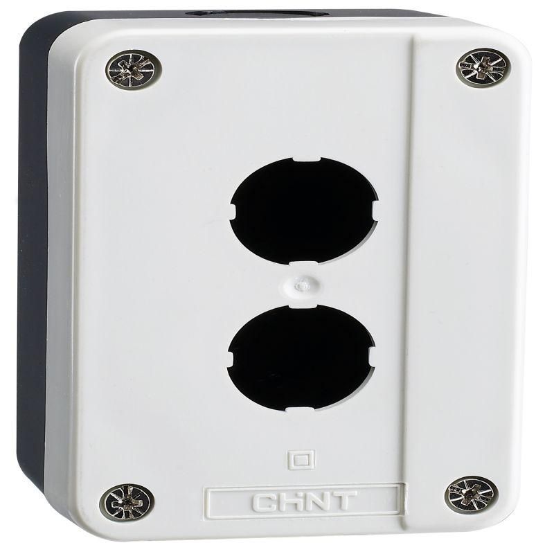 корпус для кнопок np2 2 места np2-b02 (r) chint 575576 от BTSprom.by
