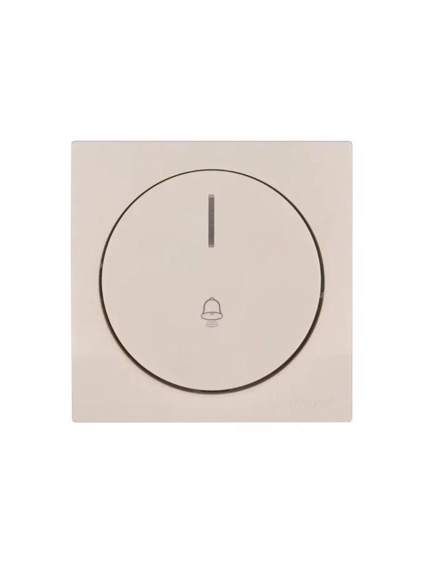  Кнопка звонка СП OSEN с подсветкой механизм сл. кость LEZARD 743-9088-108 фото в каталоге от BTSprom.by