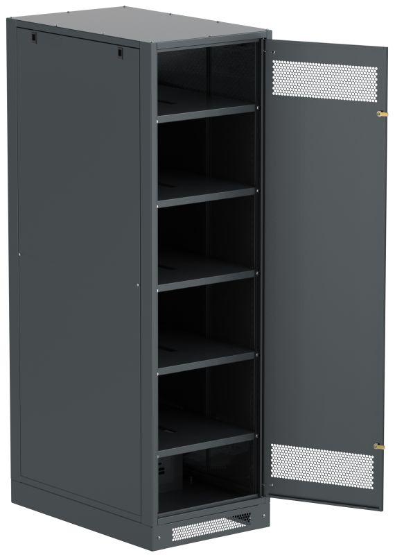 шкаф linea b (пустой) 2000х600мм дверь метал. черн. itk lb05-20h69-m от BTSprom.by