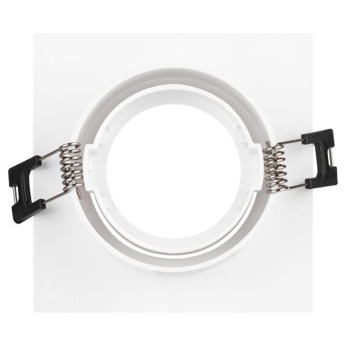  Светильник встраиваемый декоративный KL92-1 WH MR16/GU5.3 бел. пластик. Эра Б0054374 фото в каталоге от BTSprom.by