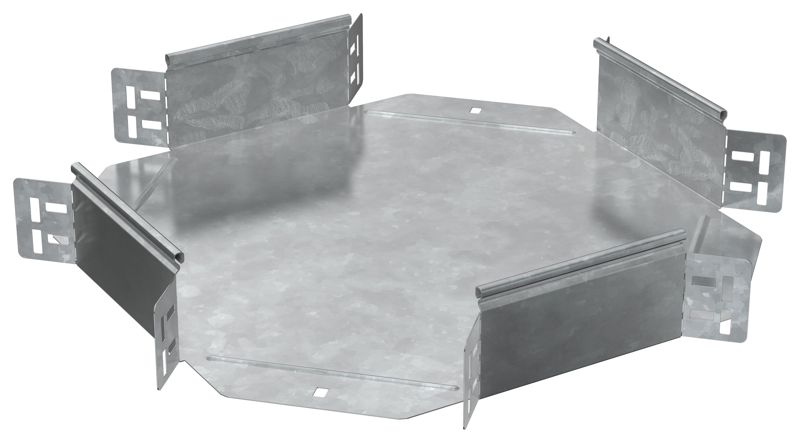 Ответвитель для лотка 80х200 0.8мм HDZ ESCA 5 IEK ES5-KR-080-200-08-HDZ от BTSprom.by