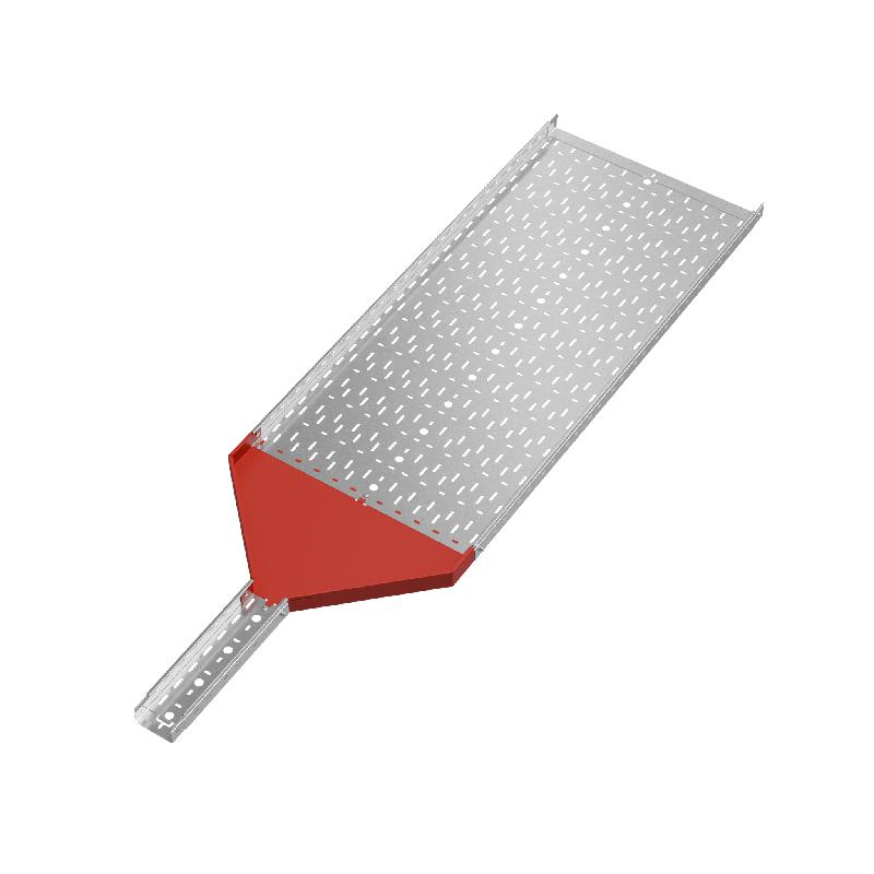 Переходник для лотка центральный 50х100-600 сталь 1мм "ПЛЮС" PDplus50-100-600-C КМ PL0769 фото в каталоге от BTSprom.by