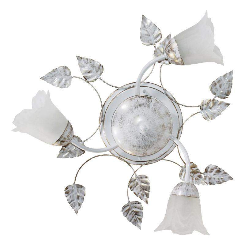  Светильник НПБ 01-3х60-111 (Плафон 62333) "Глория" 131 60Вт E14 IP20 бел./зол. (инд. упак.) Элетех 1005402940 фото в каталоге от BTSprom.by