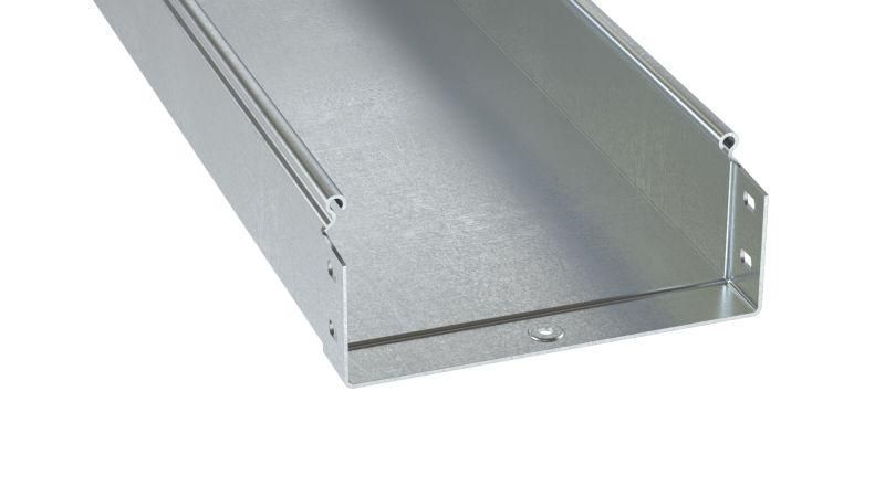 Лоток листовой неперфорир. 600х80 L3000 1.5мм цинк-ламель DKC 3506815ZL от BTSprom.by