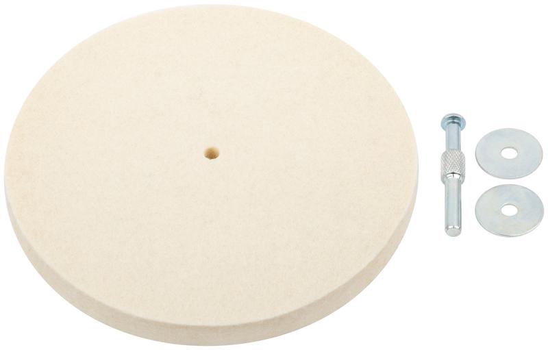  Круг полировальный фетровый со штифтом 150мм FIT 38715 фото в каталоге от BTSprom.by