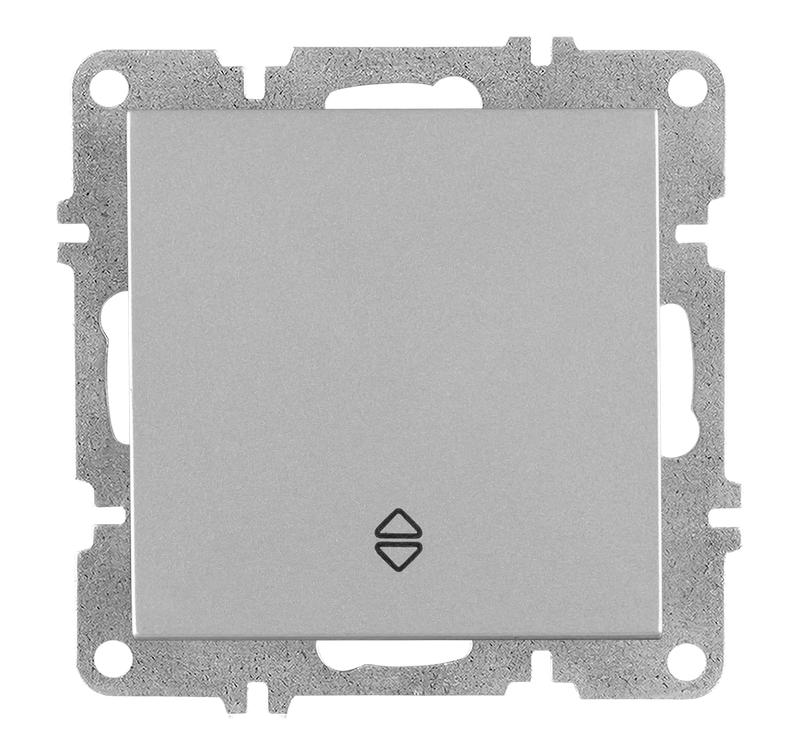 выключатель проходной 1-кл. lavin/karen механизм сер. arvia 50 03 2000 209 от BTSprom.by