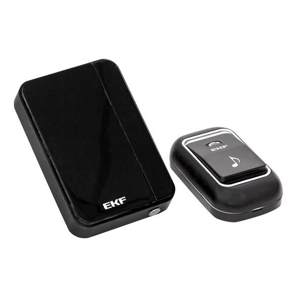  Звонок беспроводной 51 мелод. с индик. 4 уровня 230В в розетку черн. Classic EKF DBS-002B фото в каталоге от BTSprom.by