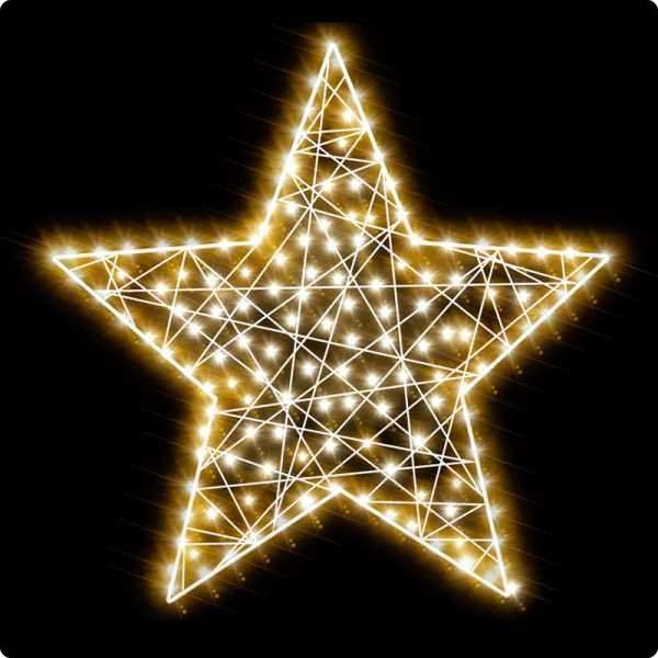 декоративная 2d фигура звезда-1 80 см (цвет на выбор) от BTSprom.by