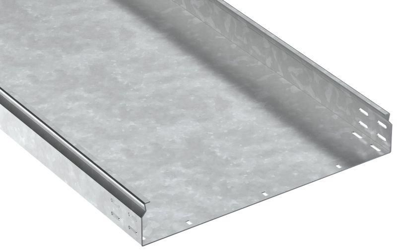 Лоток листовой неперфорир. 80х500 L3000 сталь 2.0мм HDZ ESCA 7 IEK CLN10-080-500-200-3-HDZ от BTSprom.by