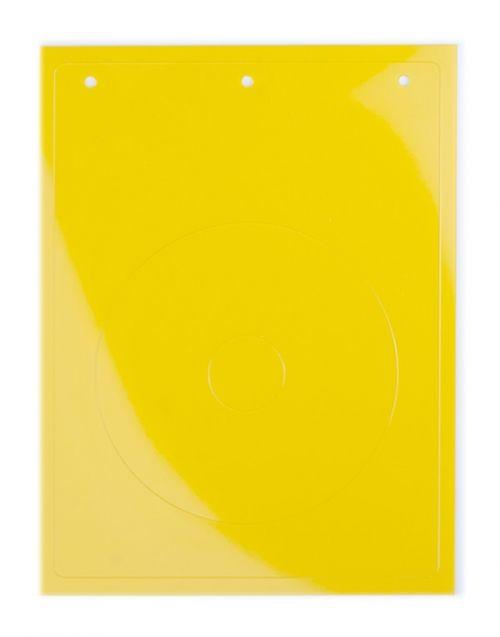 табличка полужесткая для маркировки кнопок аварийного останова пвх желт. (уп.10шт) dkc taem090y от BTSprom.by