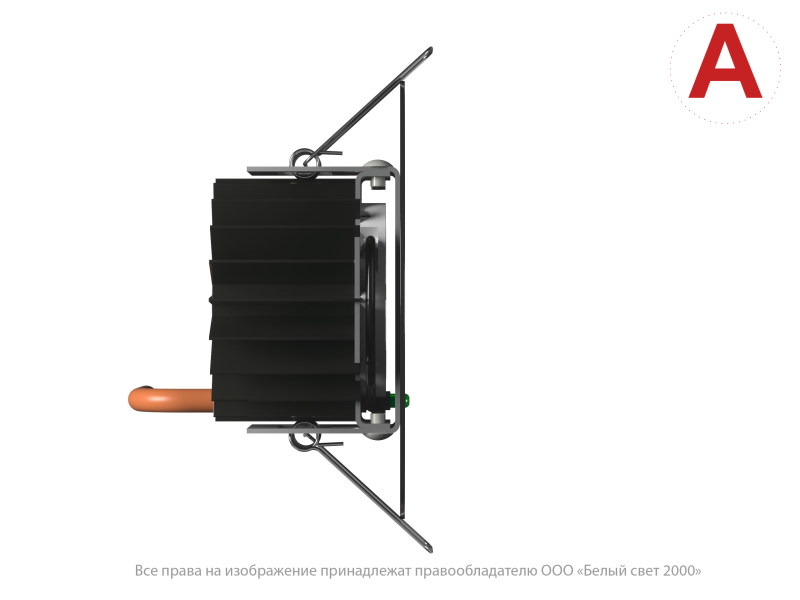  Светильник аварийный BS-RADAR-53-L1-INEXI2 BlacК Белый Свет a31377 фото в каталоге от BTSprom.by