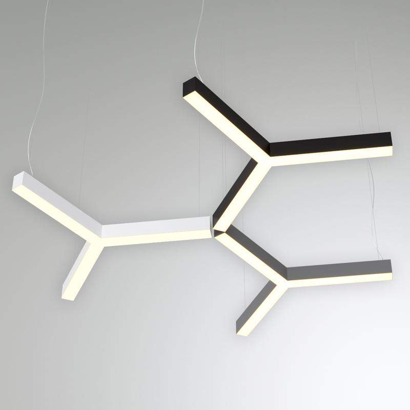 светильник светодиодный rve-lbx-trinity-500-n 22вт 4000к 500х433х100мм накладной бел. rvelektro rve00002077 от BTSprom.by