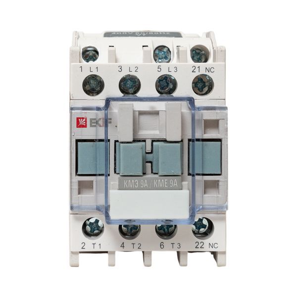  Контактор КМЭ 9А кат. 380В AC 1НЗ EKF ctr-s-9-380-nc фото в каталоге от BTSprom.by