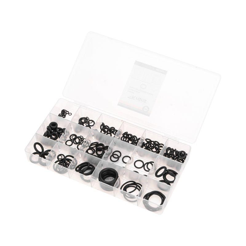  Набор резиновых уплотнительных колец 3-22мм (225шт/уп) Kranz KR-01-3101-17 фото в каталоге от BTSprom.by