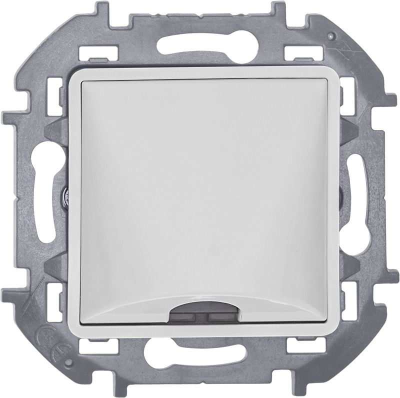  Вывод кабеля Inspiria с зажимом для крепления бел. IEK 673890 фото в каталоге от BTSprom.by