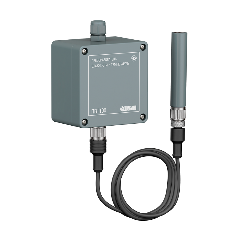  Преобразователь влажности и температуры ПВТ100-Н4.2.И ОВЕН 110538 фото в каталоге от BTSprom.by